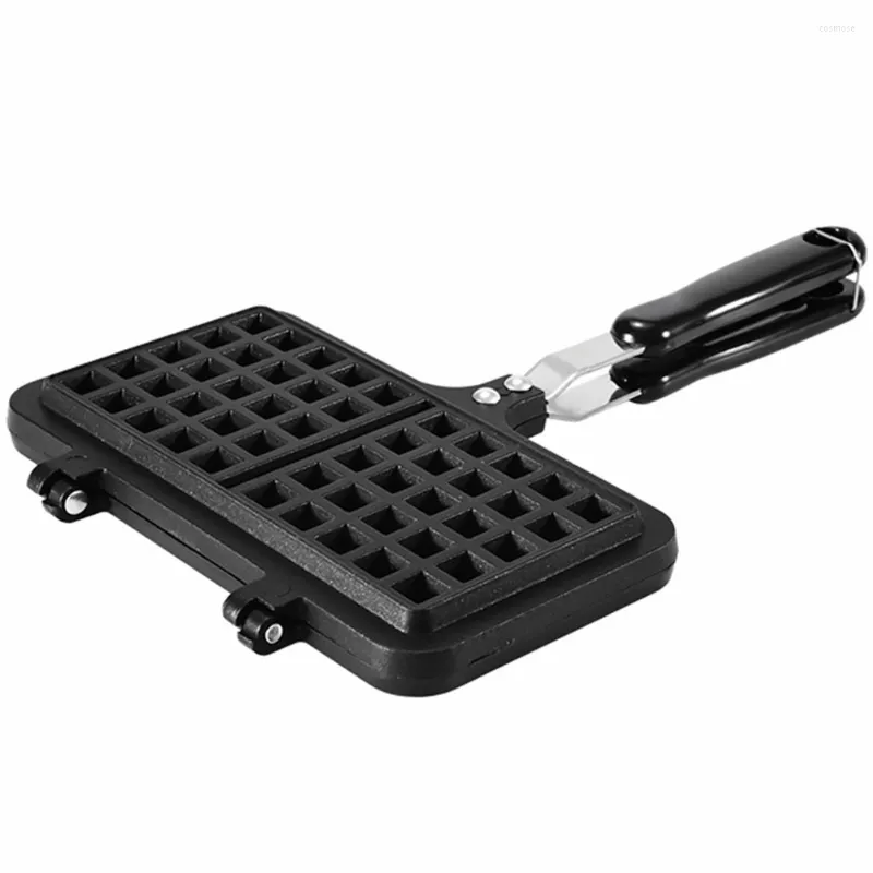 Baking Moulds Waffle Maker Pan Sandwich Cake Mould Press Non Stick Making Mold Iron Cooker Diy Grill Toaster Silicone Toast Tool Frying