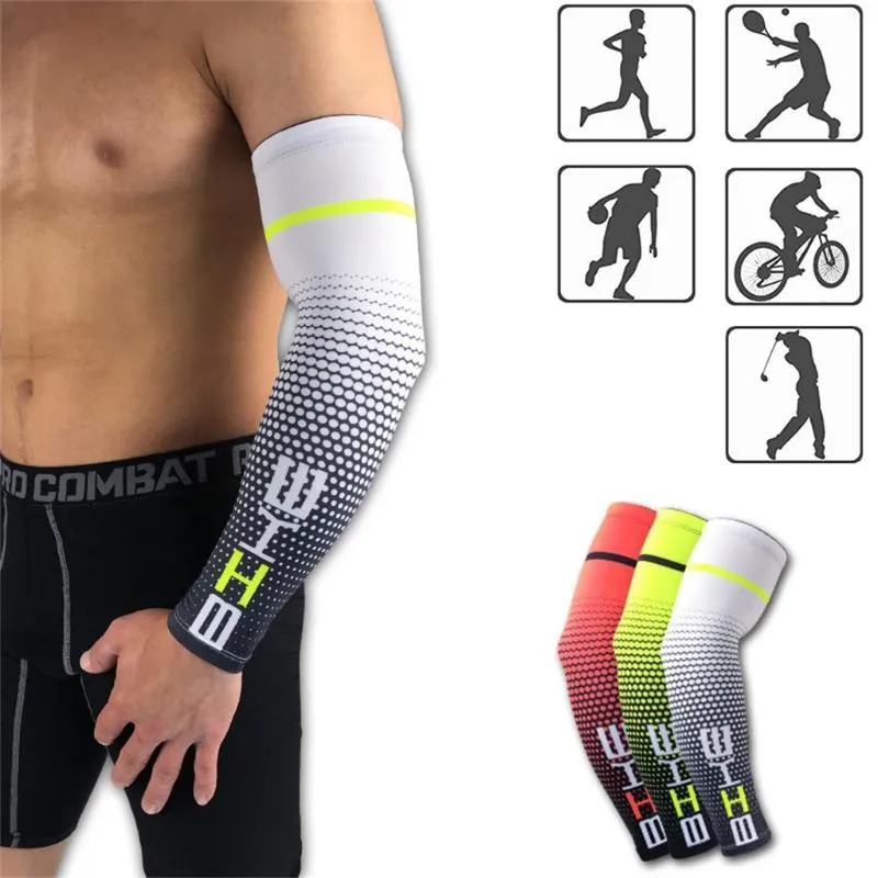 Gymkläder Bhe Cooling Hides Arm Cover UV Sun Protection Outdoor Sports Unisex 1 Par Portable Lämplig för vandringsläger