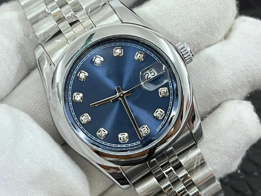 Fashion Full Brand Wrist Watches Men Male Diamond Style Luxury With Logo Stainless Steel Metal Band Quartz Clock RO 266