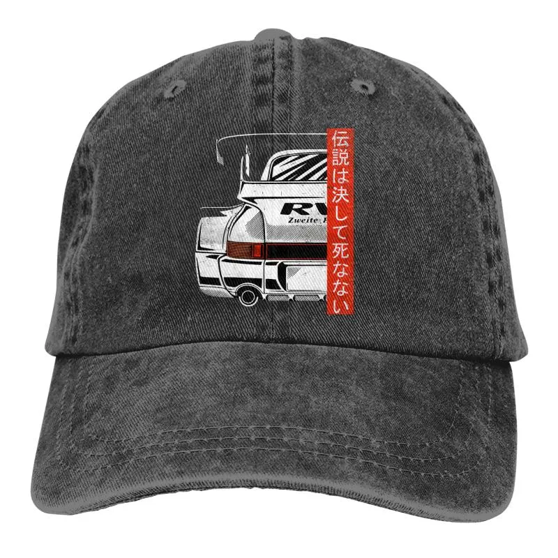 Japanese Automotive Retro Race Vintage Tuning Car Baseball Cap Cowboy