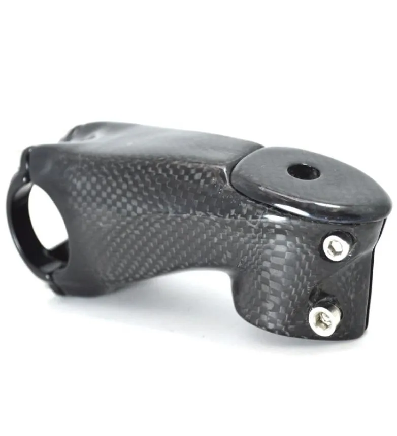 New Carbon Fiber Road Bicycle Stem With Top Cap MTB Bike Stems 318mm