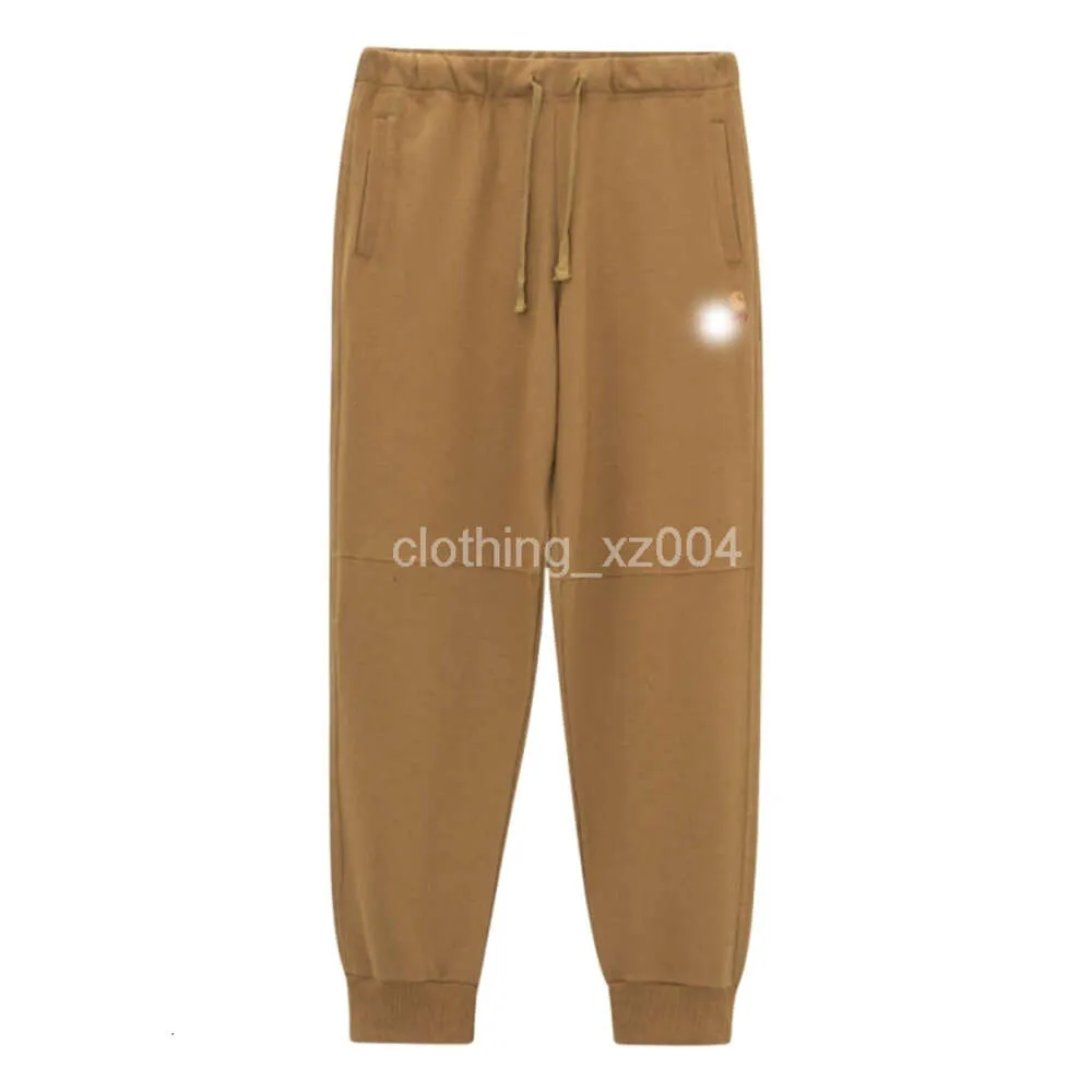 Carharttlys Designer Broek Originele kwaliteit Luxe Gold Label Letter Geborduurde Voetbeschermer Broek voor Mannen En Vrouwen Losse Trekkoord Sport Casual Broek Trend