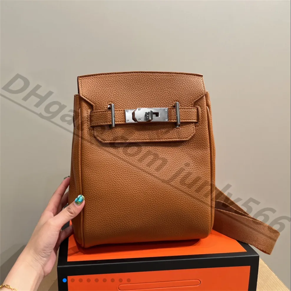 Hoge kwaliteit nieuwe dames lederen modieuze heuptas schouderriem tas crossbody tas effen kleur klassieke heren en dames handtas schouder schoudertas portemonnees