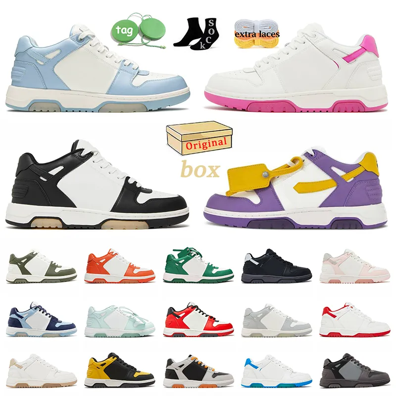 OFF White Out Of Office Shoes Low Top For Walking Sneakers White OOO Red Black Light Blue Platform Vintage Flat Sports Trainers 2 510 DHgate