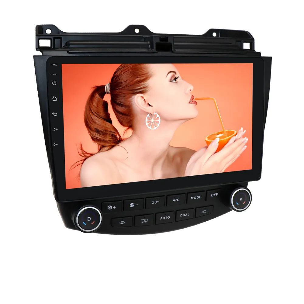 10 1 inch Android Car dvd GPS Navigation Radio Stereo Player For 2003 2004 2005 2006 2007 Honda Accord 7 Head unit3369