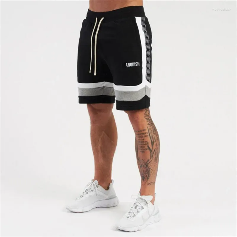 Pantaloncini da uomo Casual Estate Stampa Coulisse Fitness Allenamento Uomo Palestra Corsa Traspirante Jogger Training Uomo