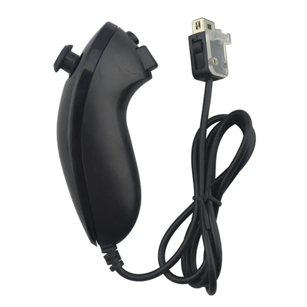 New Left Hand Game controller nunchuk nunchuck controller remote for Wii DHL FEDEX EMS FREE SHIP