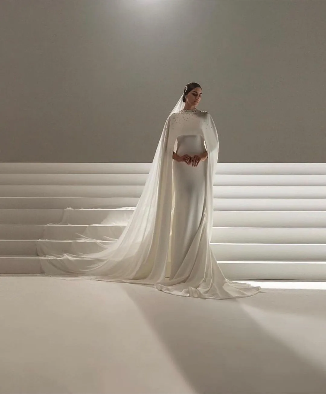 Abiti Da Sposa A Sirena Di Dimensioni Taglie Con Appliques In