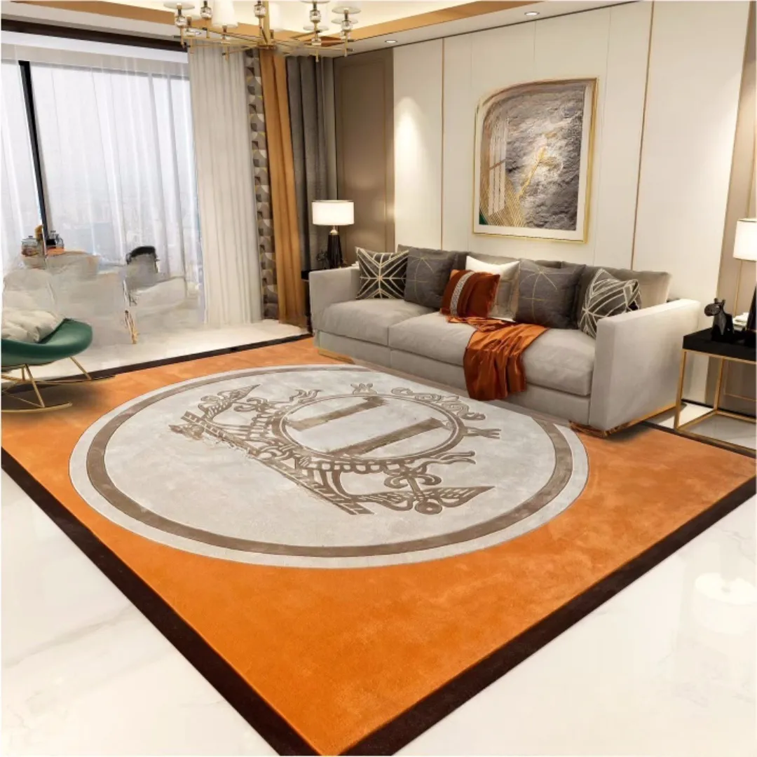 Tapis Top Tapis de créateur luxueux Fait à la main Chambre à coucher personnalisée Salon Vestiaire Tapis vintage Contactez-nous pour voir des photos avec la cape LOGO