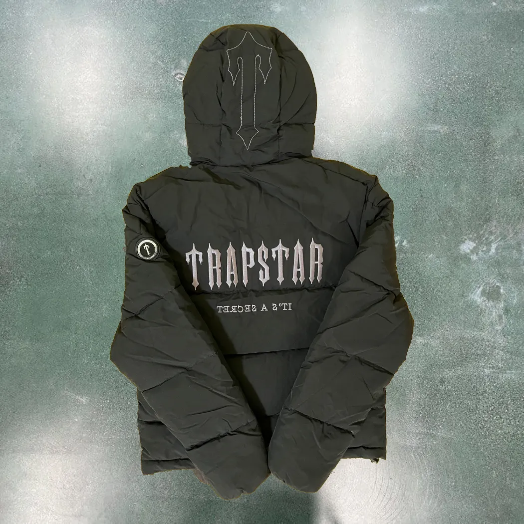 トラップスターズ新しい冬用ジャケットハイストリートファッション太い暖かいコートeuサイズ