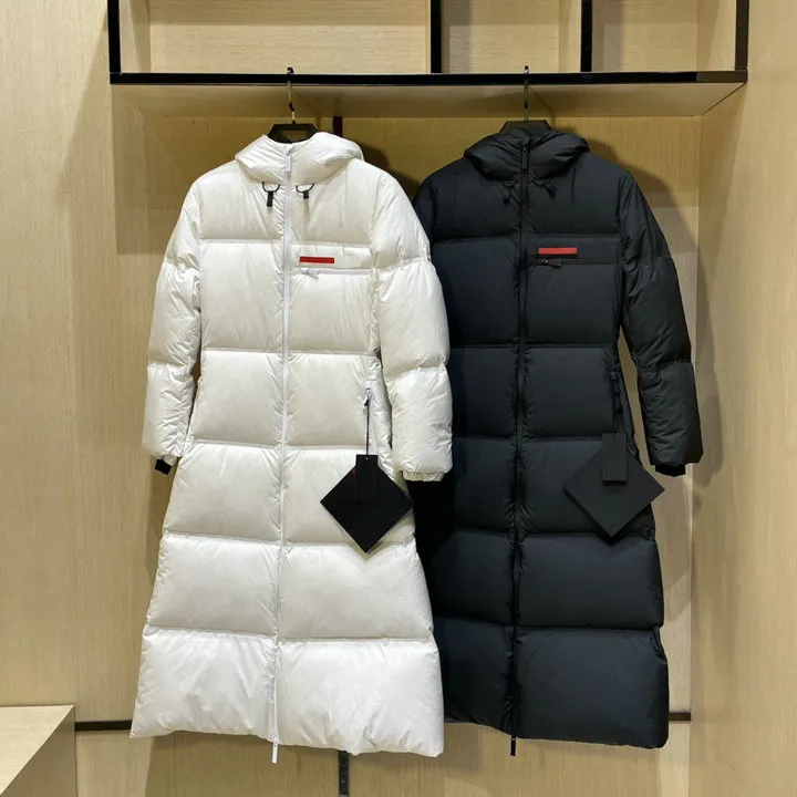 Designer Women's Coat Down Coat Hooded Winter Park Coat Classic Fashion Letter Windproof Warm Down Coat Coat White Duck Down High Quality