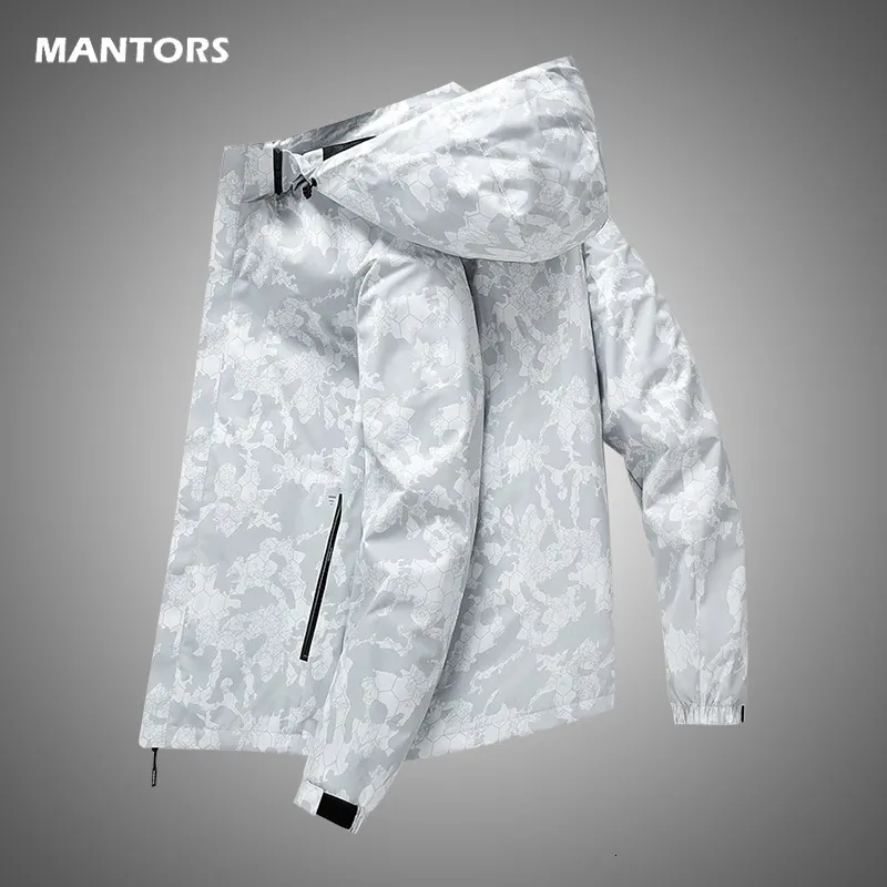 Vestes pour hommes veste militaire extérieure pour hommes manteau coupe-vent à capuche imperméable veste de camouflage tactique de sport pour hommes 230406