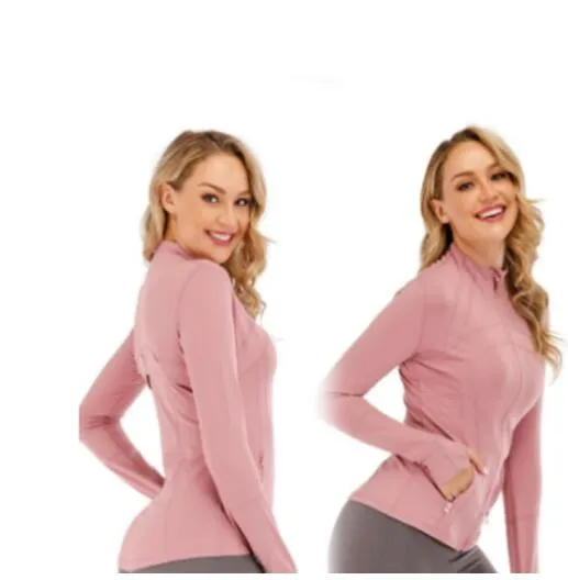 LU-088 2023 Yoga Jacket Womens LL Definieer workout Sportjas