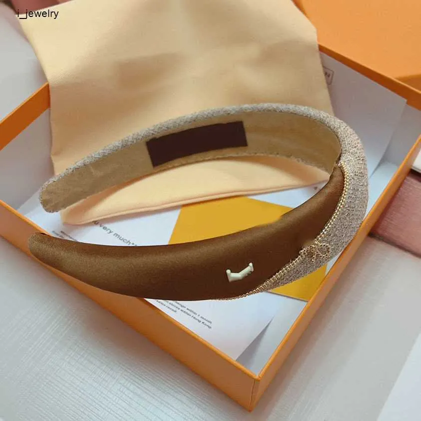 Designer headband women's jewelry brand headband letter LOGO design girl fashion gift with packaging nov 11
