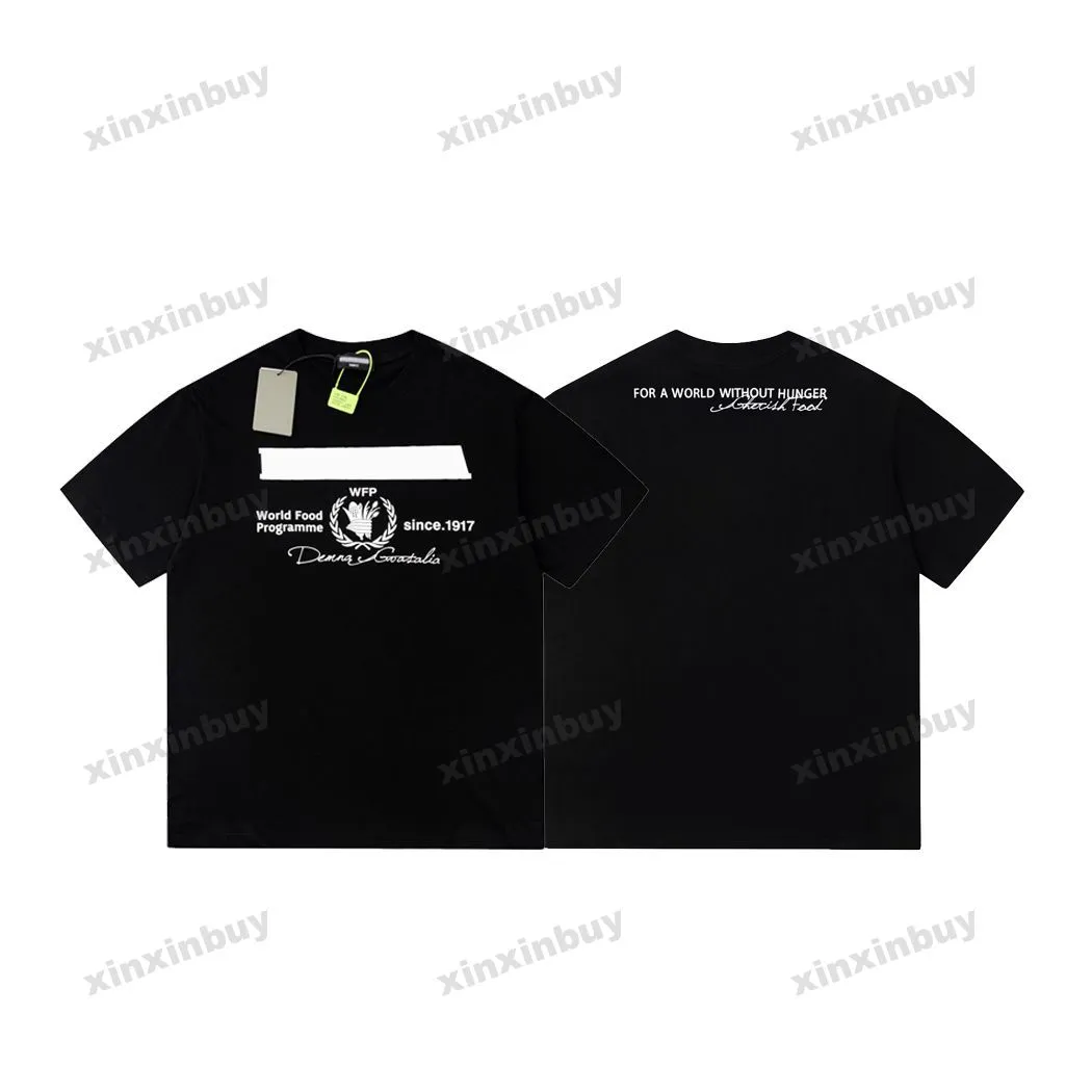 Xinxinbuy Men Designer Tee Camise