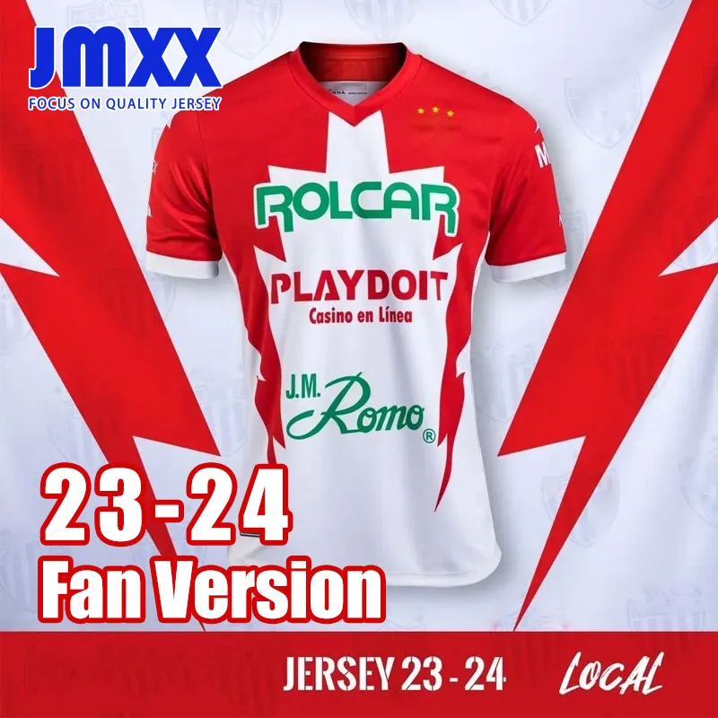 JMXX 23-24 NECAXA SOCCER JERSEYS HEM BORT 100-årsjubileum Herruniformer Jersey Man Football Shirt 2023 2024 Fan Version