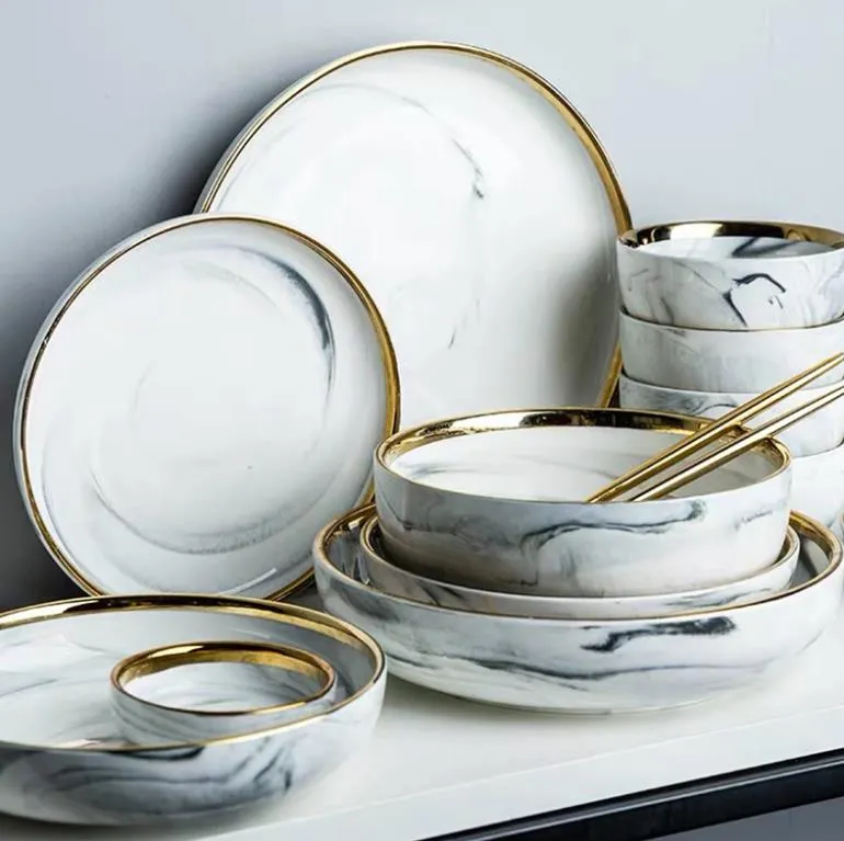 Ceramic crockery set hot sale