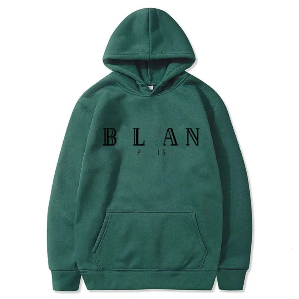 Designer Luxury Balans Sweat à capuche pour hommes et femmes en peluche imprimé classique Tendance de la mode, polyvalent et confortable