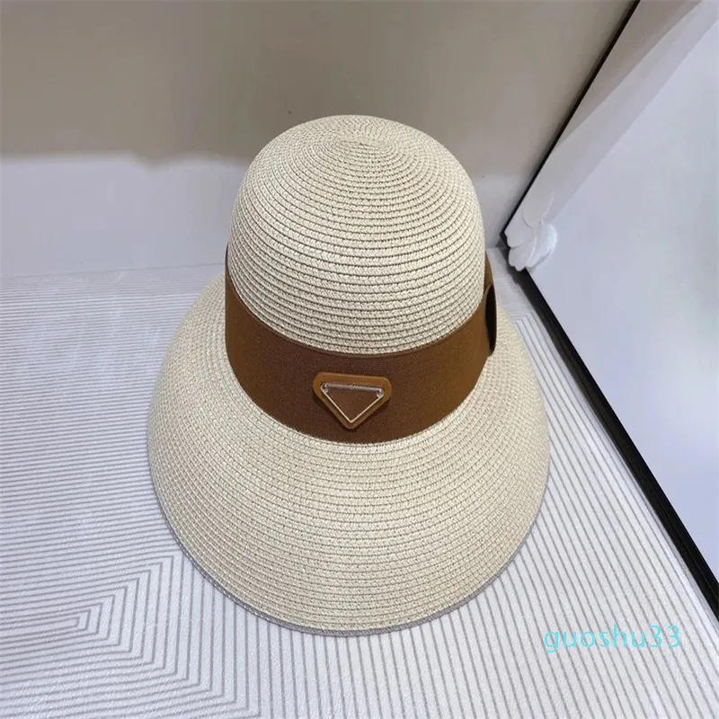 Caps chapéu de palha mens designer de luxo chapéu homem gorro equipado chapéus designers mulheres casquette alfabeto clássico ao ar livre viagem praia topless