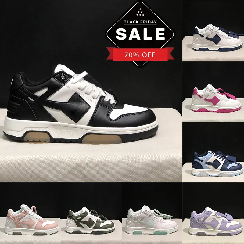 Designer Shoes Out Of Office Sneakers For Men Women Black Panda UNC Light Blue Low Tops Fashion Luxury tripler White Flats Dhgate Plate forme Trainers