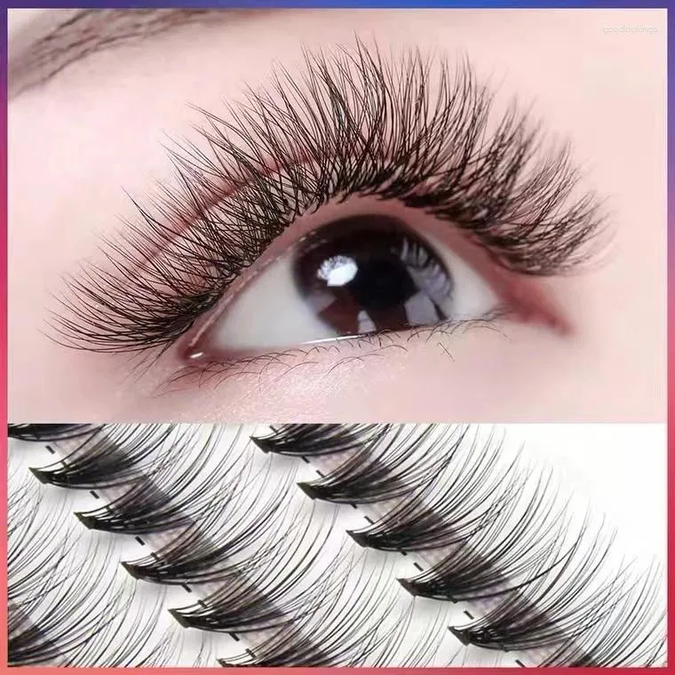 Pestañas postizas Extensión de pestañas en racimo 60 paquetes 10D/20D/30D/40D 0.07C/D Estilo natural Individual Lucky Lash