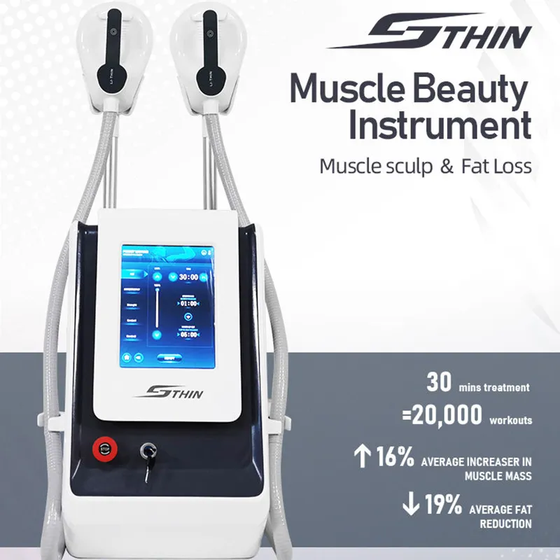 Machine de musculation électromagnétique mince, haute efficacité, musculation, Fitness, amincissante, modelage, perte de graisse, perte de poids