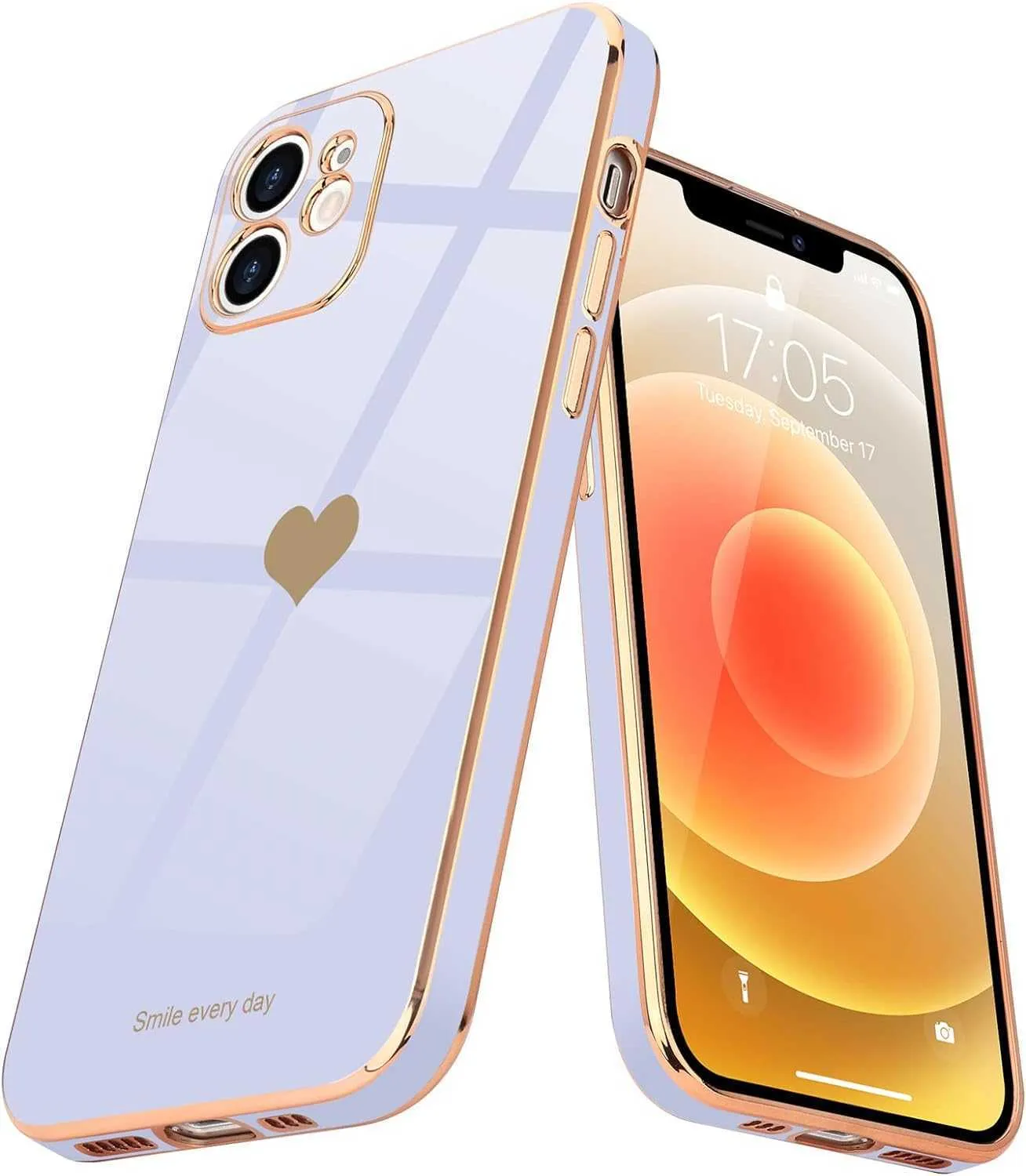 Designer Phone Case apple phone case for women girl cute love heart water proof Thin and light luxury 75RGY