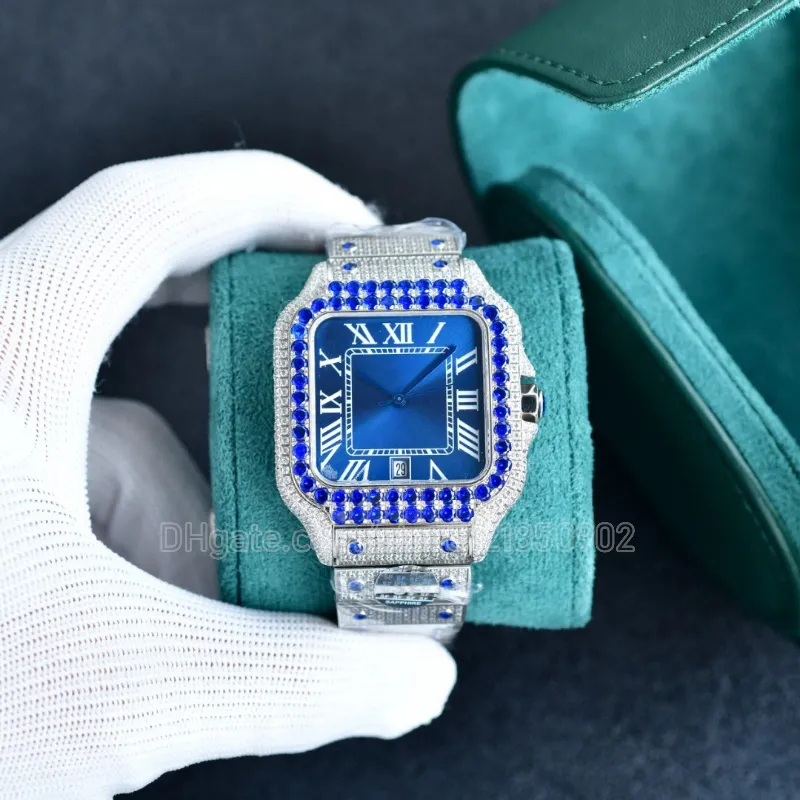 DHgate.com:Exquisite Moissanite Diamond Automatic Watch DHgate.com:Exquisite Moissanite Diamond Automatic Watch