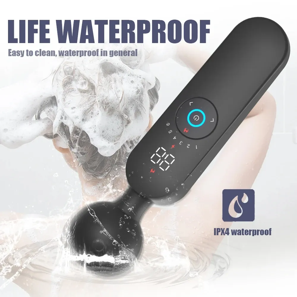 AV Vibrators Toverstaf Vrouwen Clitoris Stimulator 72 Frequentie Sterke Motor Massager Goederen Speeltjes voor Volwassen_voghion.com