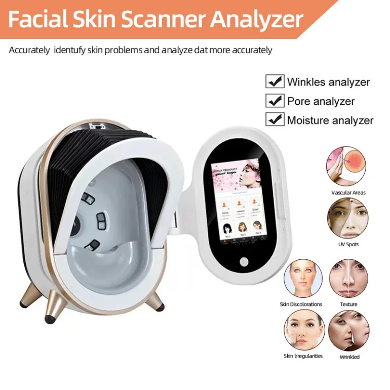 Andere Schönheitsausrüstung Leuchtstoffröhren Hautdiagnose Vergrößerungsanalysator Beauty Facial Spa Salon Device For