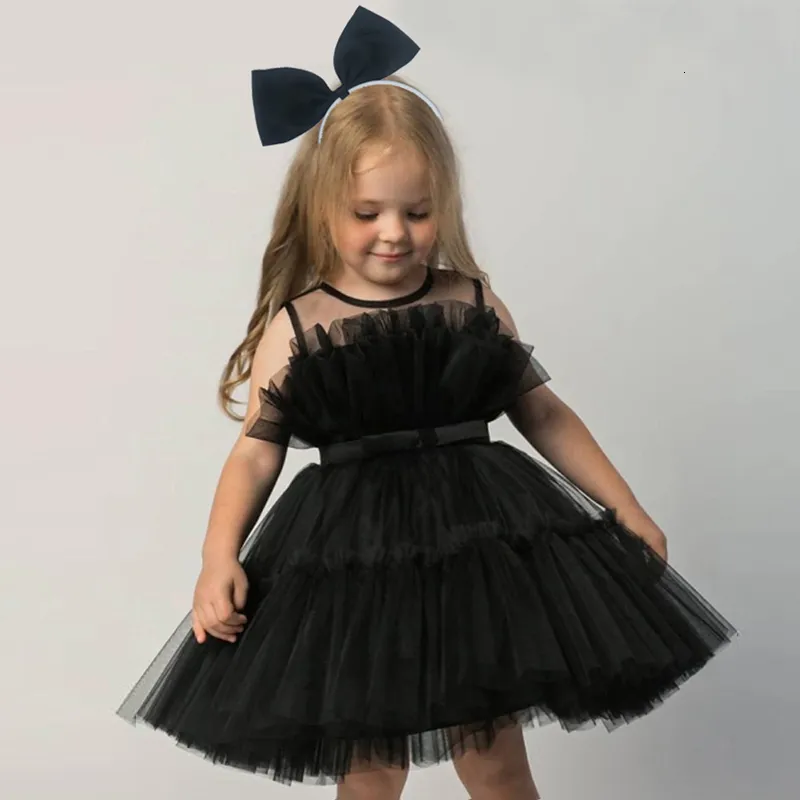 Mädchen Kleider Blume Elegante Prinzessin Infant Ballkleid Kostüm Baby Kinder Für Mädchen Hochzeit Vestidos 230406