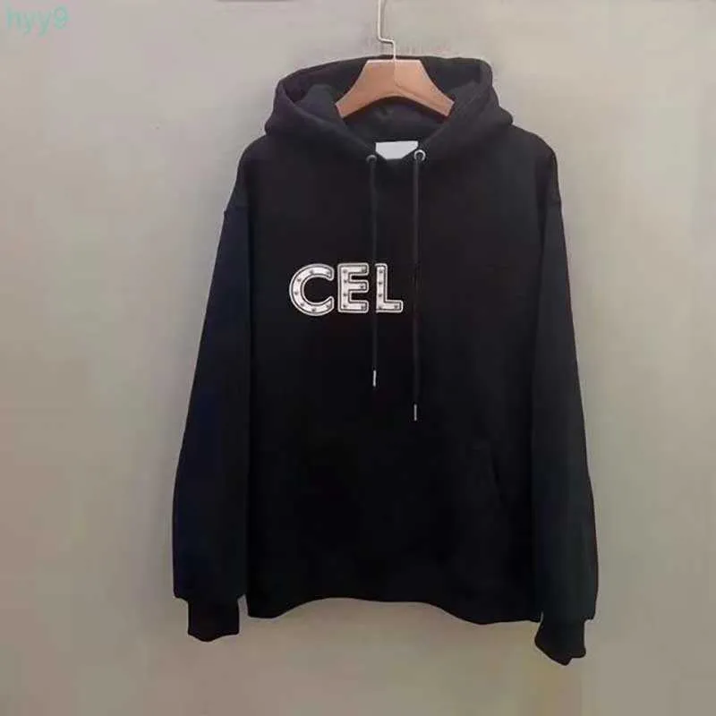 Erkek Hoodies Sweatshirts Tasarımcı Tide Kadın Çift Büyük Sokak Pamuklu Kapüşonlu Sweater Lüks Üstler Günlük Gevşek Polos Kısa Kollu