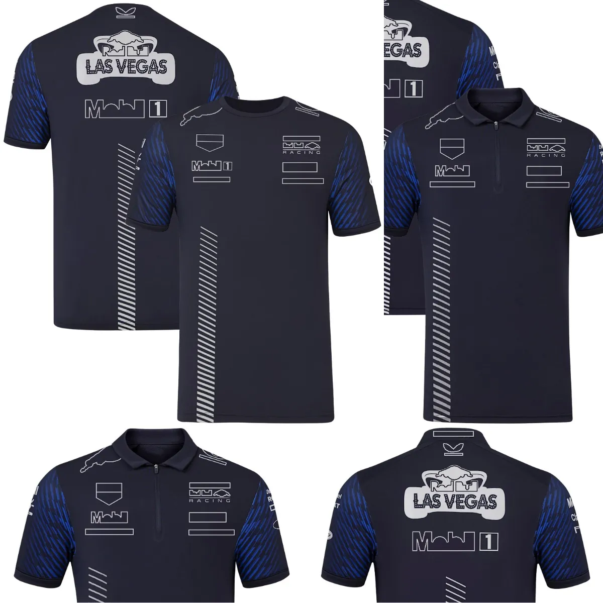 2023 F1レーシングチームスペシャルTシャツフォーミュラ1ドライバーポロシャツTシャツ新しいシーズンレーススポーツ服ファントップメンズジャージー