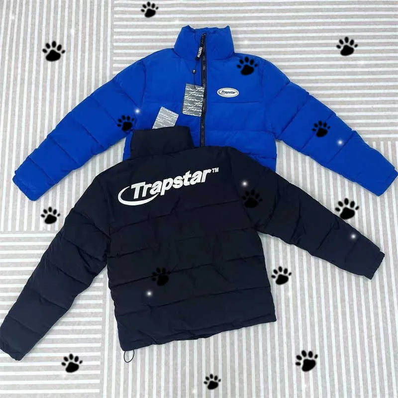 Bester Favorit 2023 Winter Herren Thermomantel Trapstar Jacke Hyperdrive Puffer Jackwet-weiße Buchstaben Top Qualität bestickte Damenbekleidung