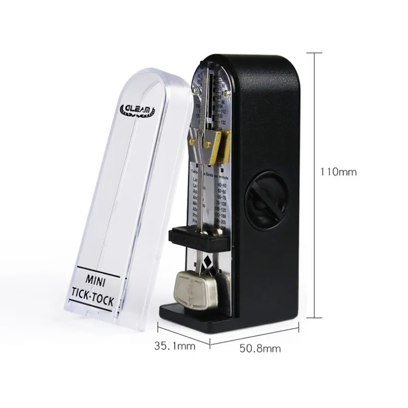 Guitar Mechanical Metronome Precise Retro Metronome Pendulum Tick-tock No heavy bell for Piano Guitar Violin Musical Accessories