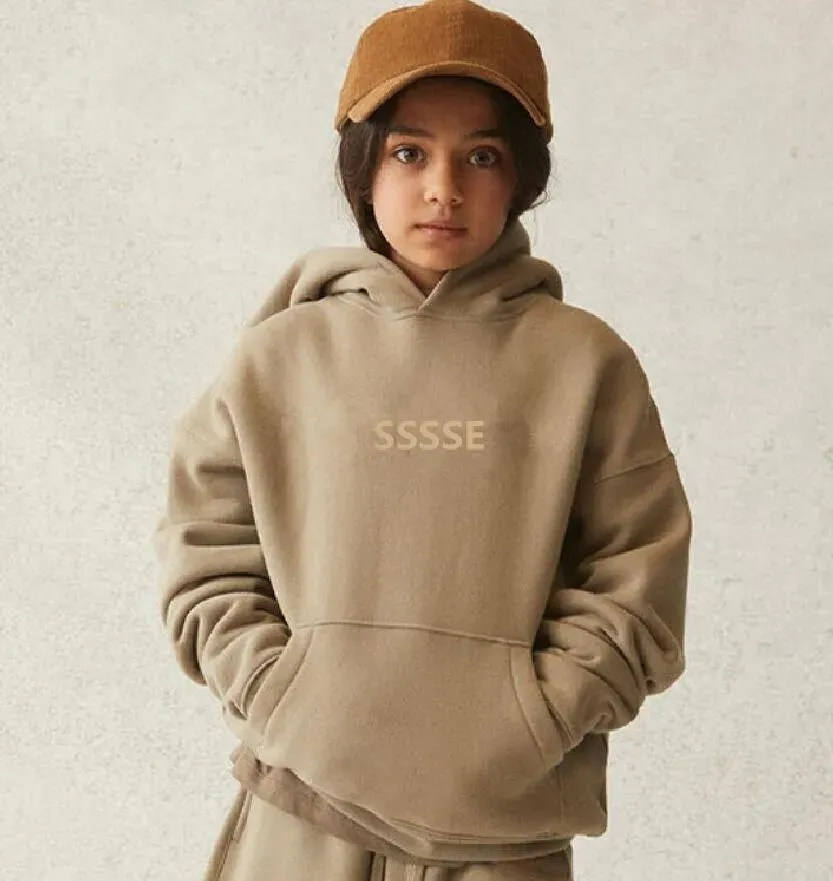 Hotsell outono crianças meninos meninas define bebê menino algodão com capuz com calças sportsuits inverno roupas infantis hip hop camisolas novo