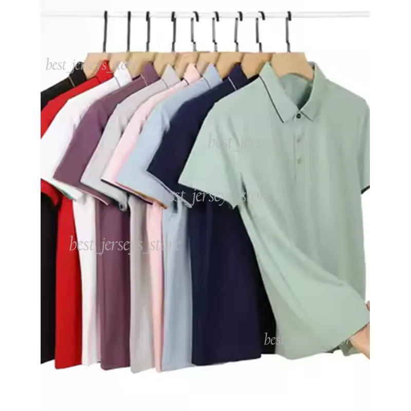 Polo Shirt Absorbing i łatwy w sucha w stylu sportowym Summer Modna popularna mężczyźni Bangqiu Jaoshi