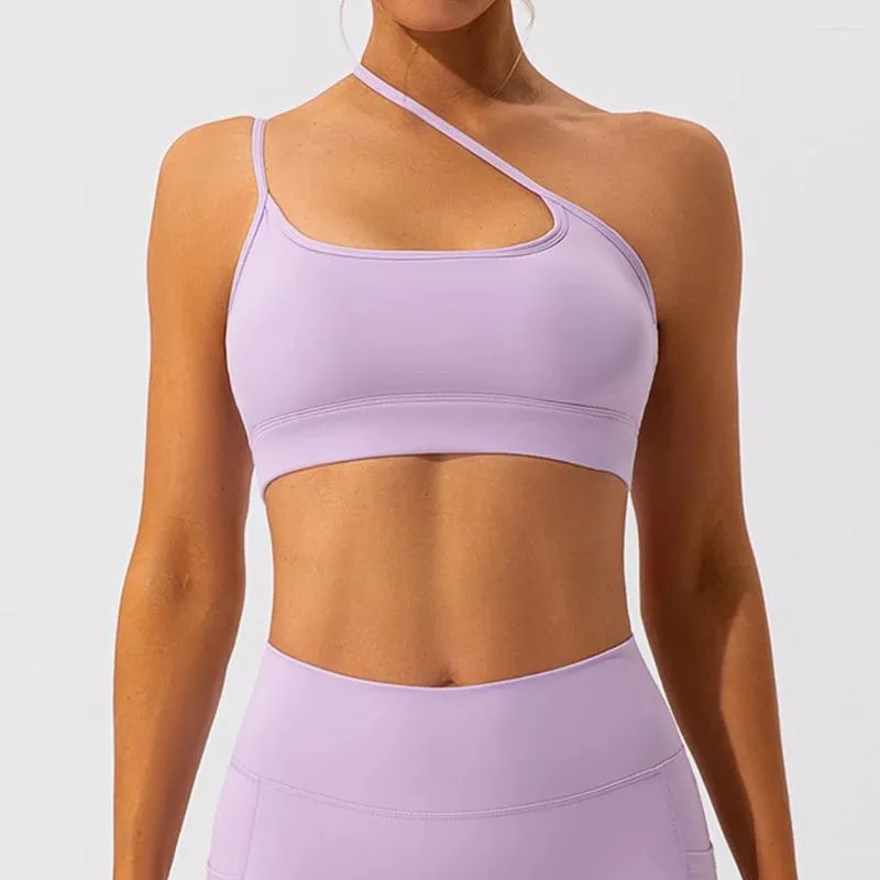 Yoga kıyafeti spagetti kayış sporu sutyen top fitness kadın spor giyim spor salonu kadın iç çamaşırı sporu