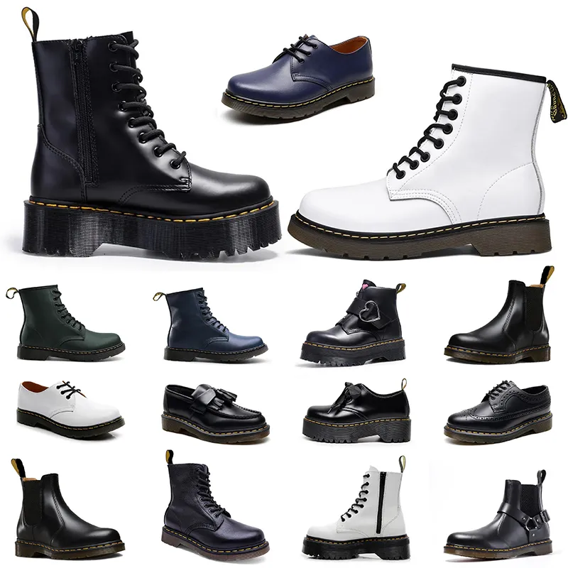 laarzen doc martens designer laars voor heren dames luxe sneakers drievoudig zwart wit klassieke enkel korte laarsjes wintersneeuw outdoor warme schoenen