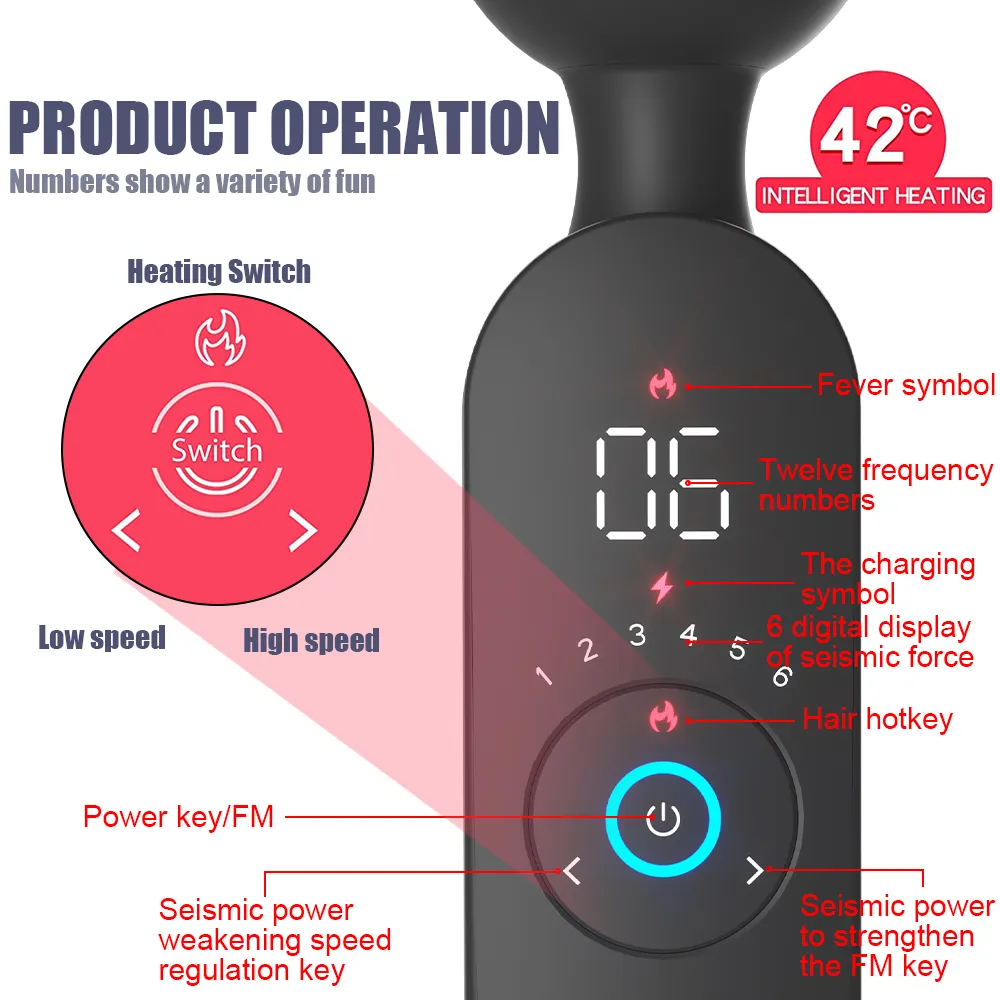 Magic wand av vibrator sterke clitoris stimulator adult massager_voghion.com