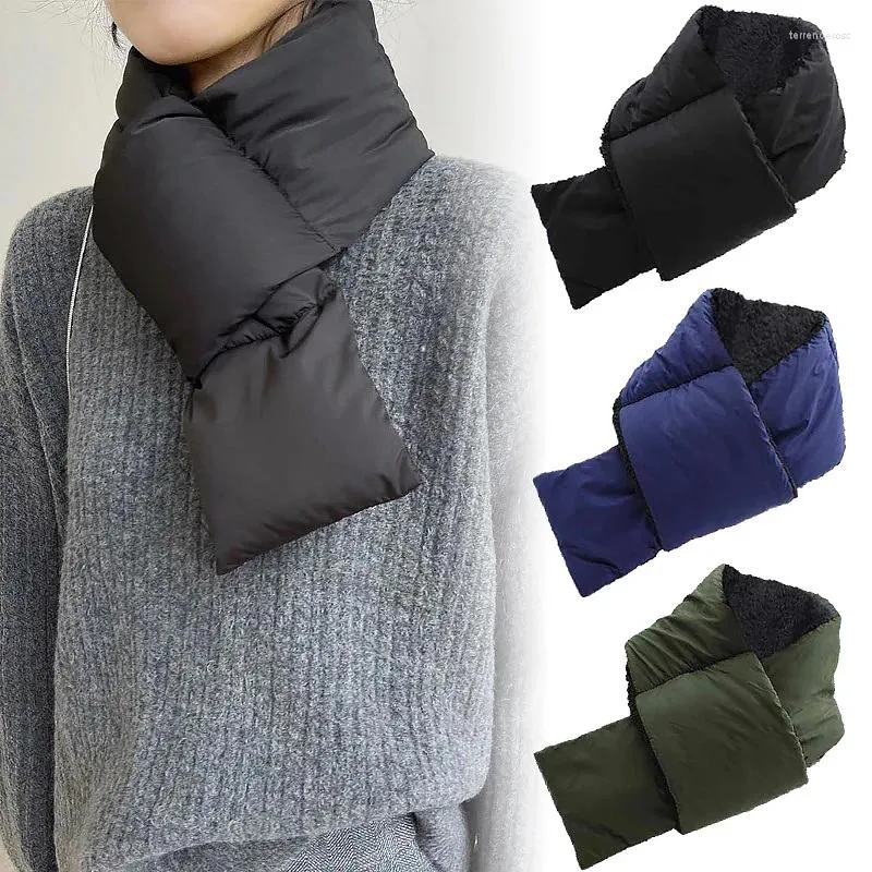 Écharpes femmes hommes hiver épaissir chaud coton écharpe imperméable en plein air Camping randonnée ski pliable plus chaud cyclisme cou