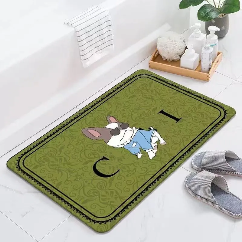 rug Diatom mud Designer rug bedroom bathroom Non-slip, quick-drying, absorbent carpet Leave us a message for more details and pictures