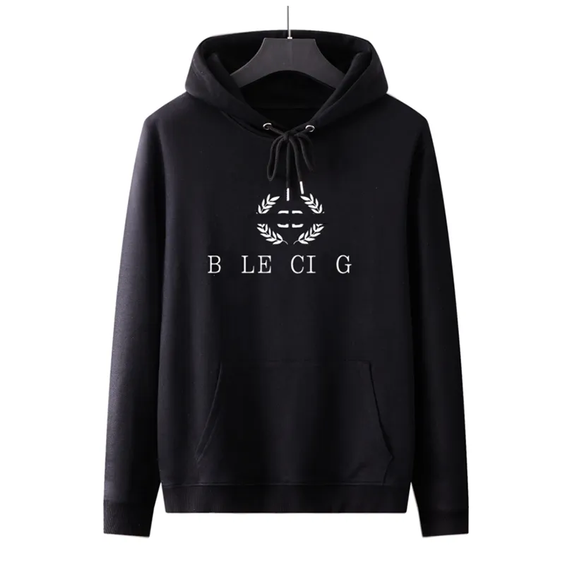 Män män kvinnor designer lyx huva tröjor herrar kläder hög gata tryck hoodies pullover vinter tröja ren bomull plus storlek