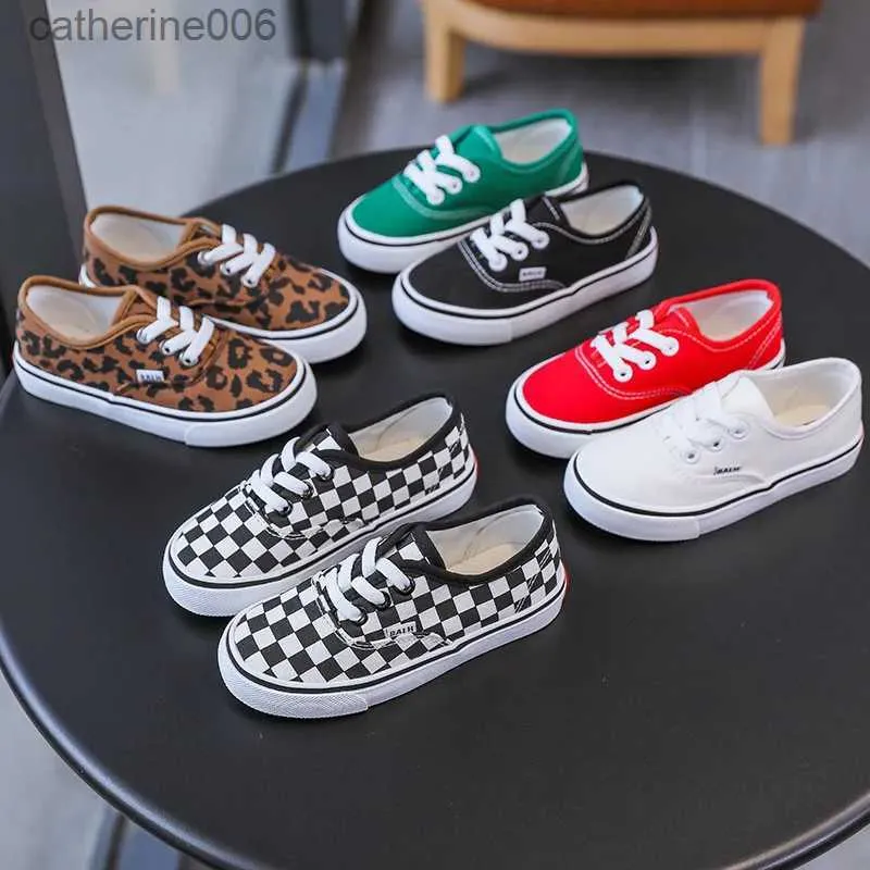 Sneakers Kinderen Canvas Schoenen 2023 Casual Sneakers Voor Jongens En Meisjes Ademend Modieuze Zachte ZoolL231106