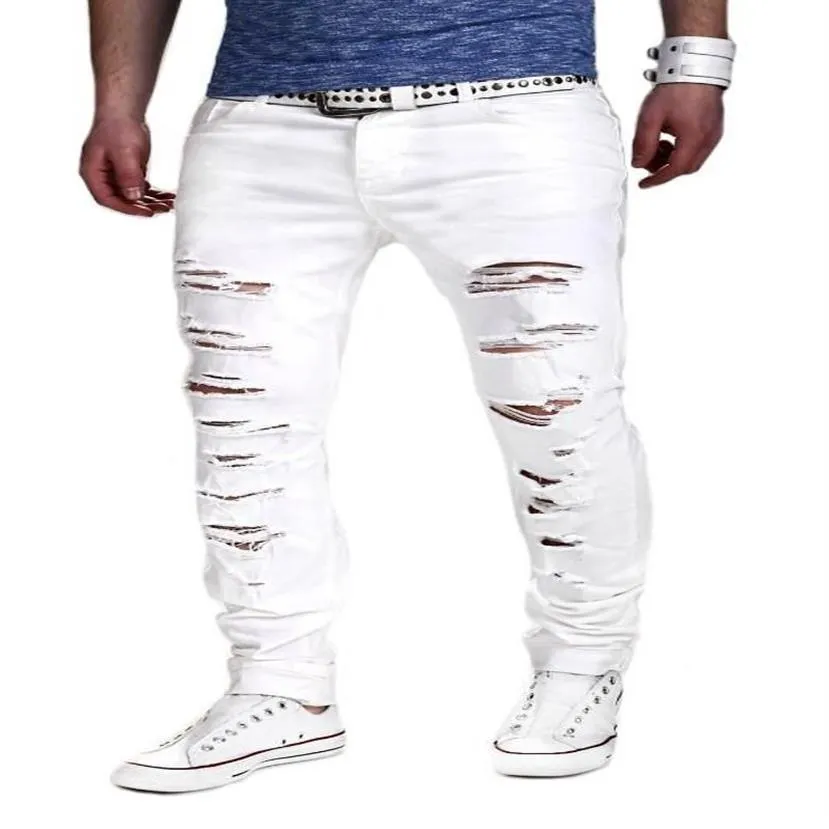 Pantalon de pantalon masculin 2017 Le genou coupé au genou avec un pantalon d'étirement à pied zipper