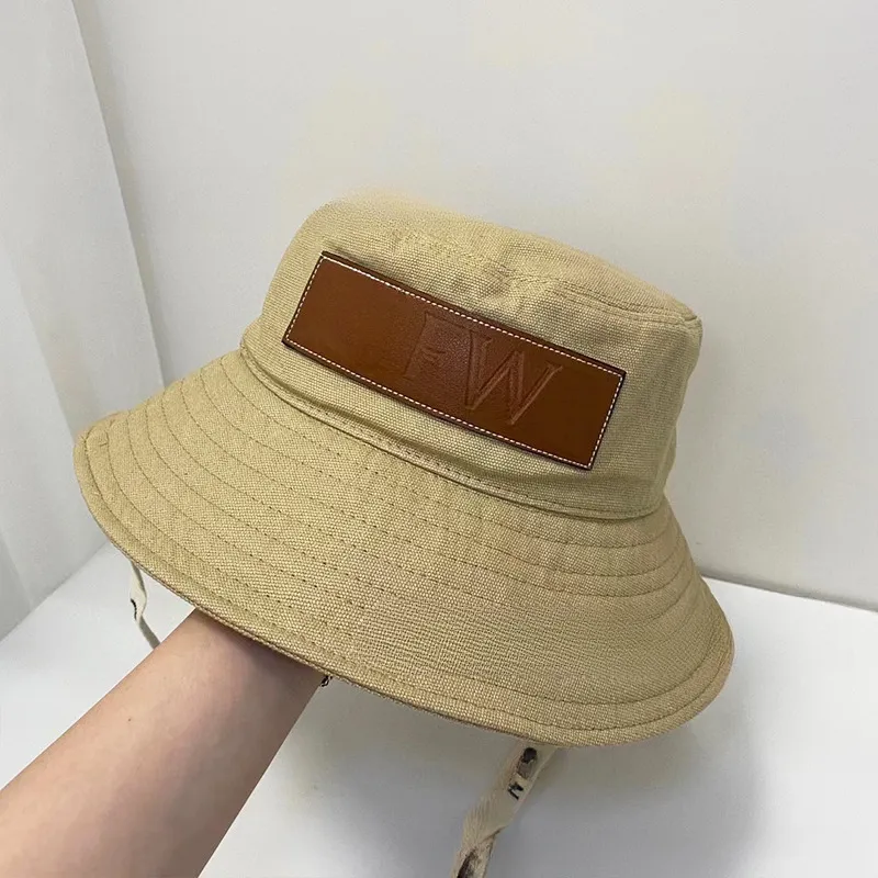 新しいバケットハット刺繍トレンドパーソナライズされたアダルトハットビーチ韓国スタイルの太陽帽子の広い縁の旅行帽子