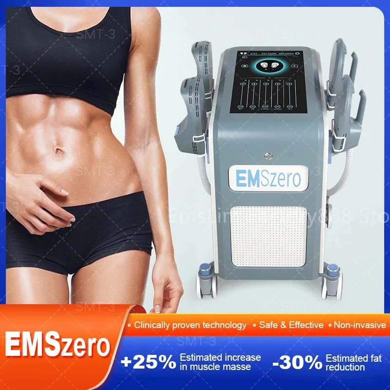 dls-emslim 2024 4handles neo ems heated fems body limculpting emszero muscle stimulator 13 tesla novasculpt