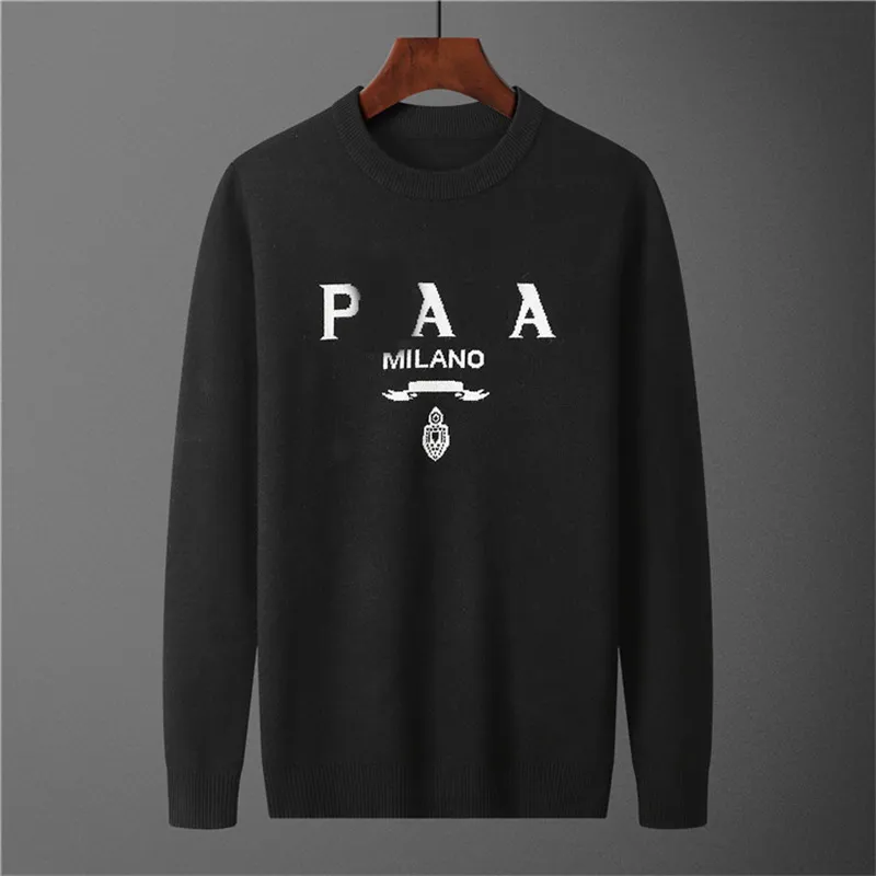 Maglione da uomo Autunno moda street pullover Felpa T-shirt a maniche lunghe Girocollo da donna maglione con stampa di lettere felpa con cappuccio da uomo M-3XL05