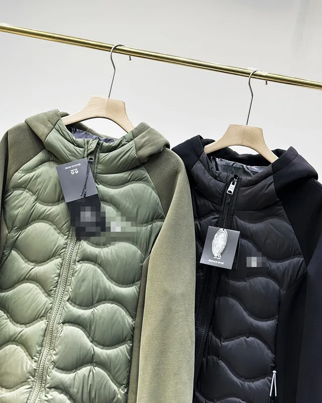 Neue leichte Daunenjacke mit Kapuze für Herbst und Winter