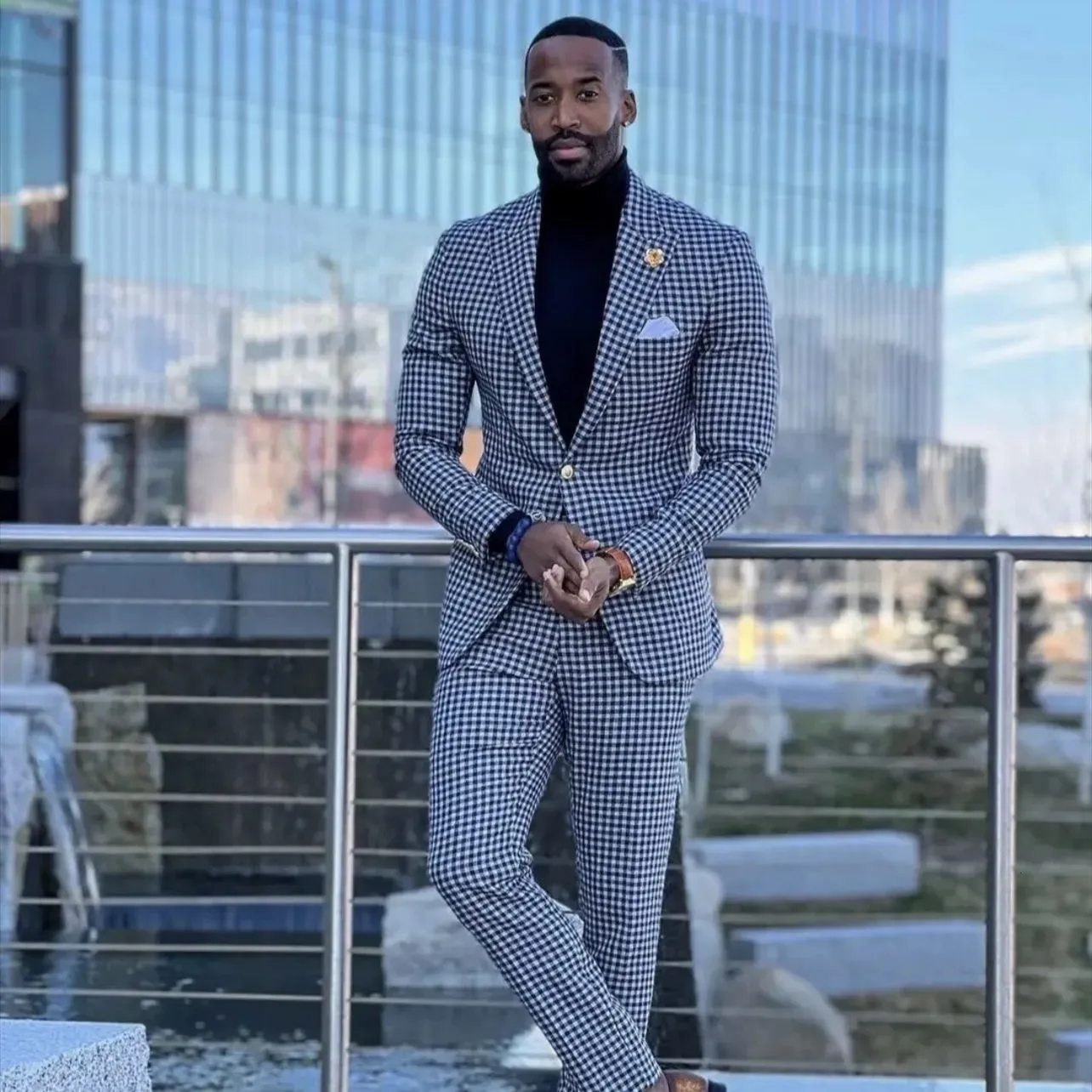 Cuadros Wessi Trajes De Hombre Estampados Blazer Traje De Hombre A